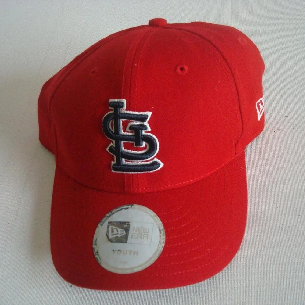 ST‎ LOUIS CARDINALS YOUTH KIDS NEW ERA HAT CAP VINTAGE 00S Y2K M4